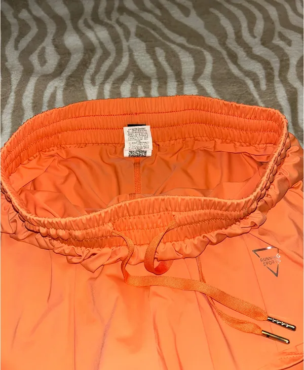 SheIn Buttery Solid Drawstring Running Athletic Shorts - Image 5