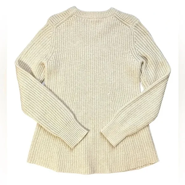 Athleta Sierra Crew Chunky Knit Wool Blend Sweater - Image 5