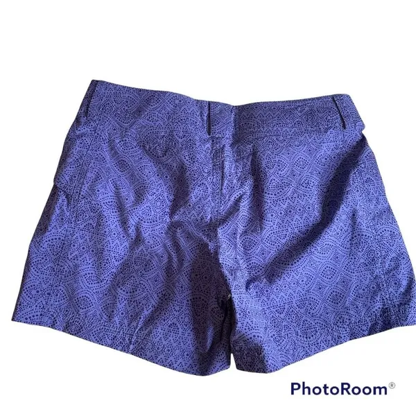 Marmot Ginny‎ Patterned Outdoor Shorts Dot Deep Dusk 6 Purple - Image 6