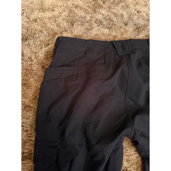 5.11 Tactical Utility Cargo Pants Black Rugged Work Wear Gorpcore Rip Stop - Image 7