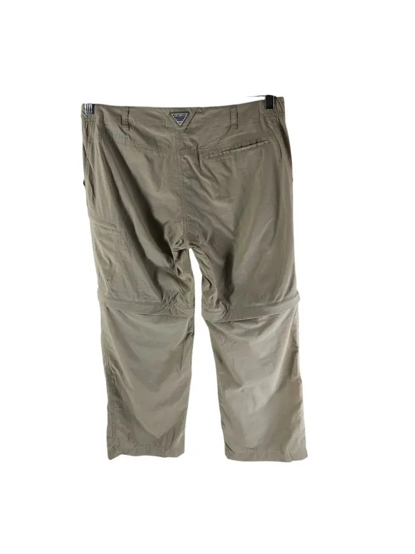 Columbia Women's Aruba Convertible Pants Nylon Beige M Lightweight Hiking - Image 2