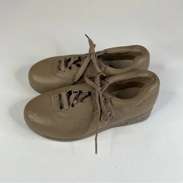 Soft Spots Supreme‎ Lace Up Leather Shoes Size 7WW - Image 3
