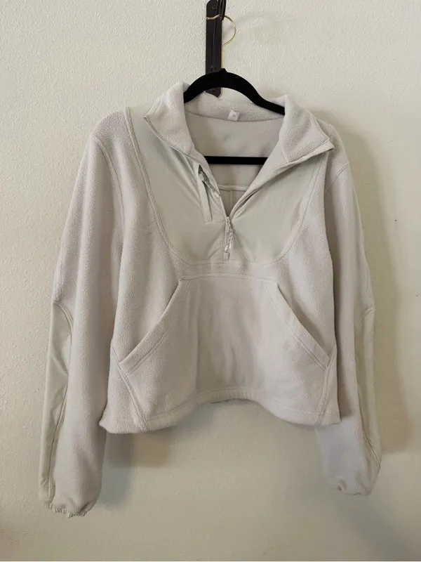 Lululemon Fleece Ripstop Hiking Pullover
Bone Quarter Zip Stretch Fleece - Image 2
