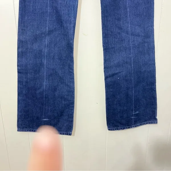 7 For All Mankind Long Bootcut Jeans Women’s 29 Blue 34.5” Inseam - Image 11