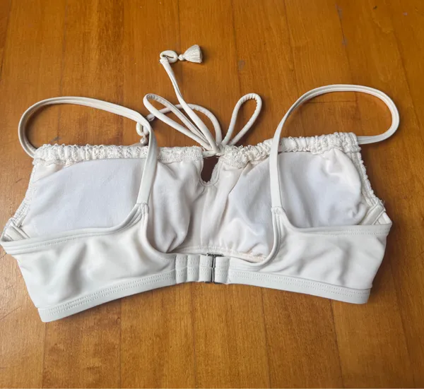 Wild Fable Cream White Boho Crochet Bikini - Image 5