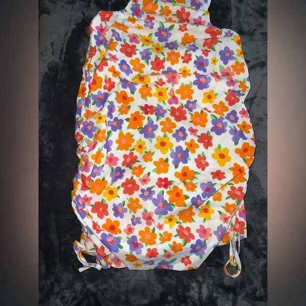 Peppermayo Summer Air Linen Mini Dress in Blooming Size 6 New with tag - Image 9