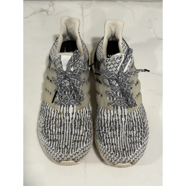 Adidas Ultraboost 3.0 Men's Size 7.5 Running Shoes Oreo White Black - Image 9
