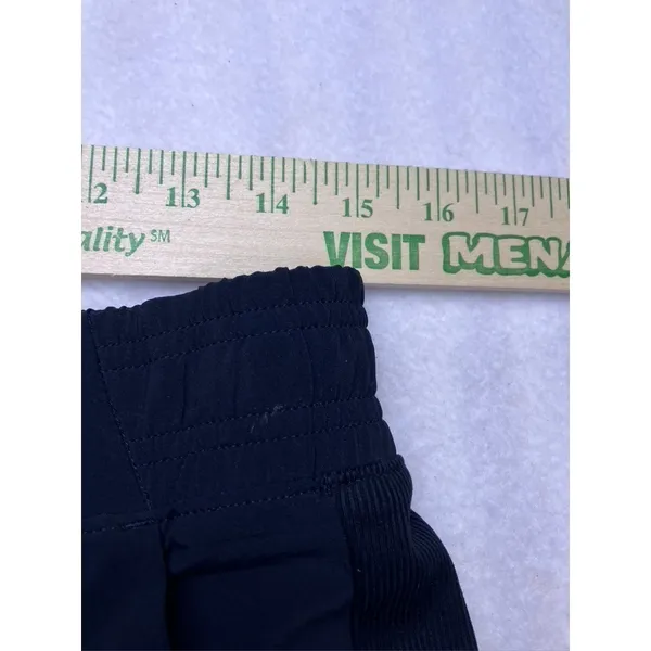 Athleta Brooklyn Lined Jogger Women 8 Black‎ Ribbed Trim Stretch Pants - Image 4