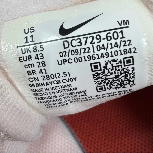 Nike Revolution 6 Next Nature Running Sneakers Light Soft Pink Cinnabar Women 11 - Image 10