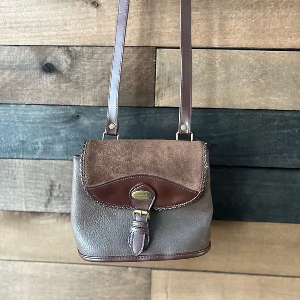 American-vintage Women's Brown and Burgundy Bag - Image 3