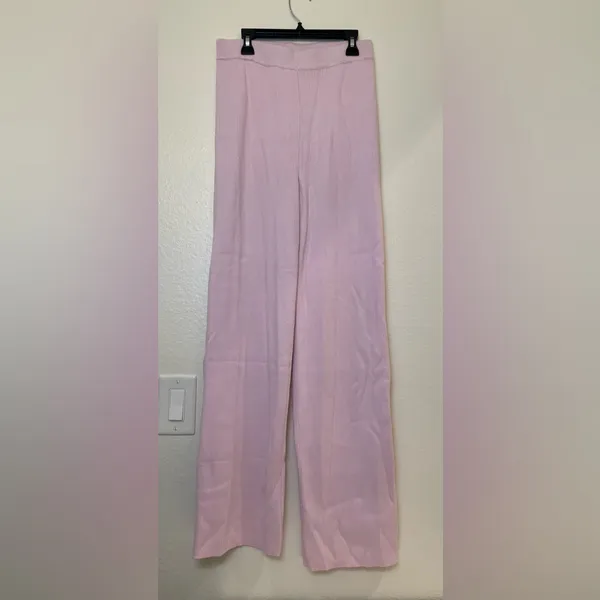 4TH‎ RECKLESS NWT Knit Set Pink Scorpios Trouser Size S and Crop Top Size M - Image 6