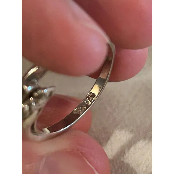 ring band sterling silver 925 beautiful unique size 9.25 - Image 5