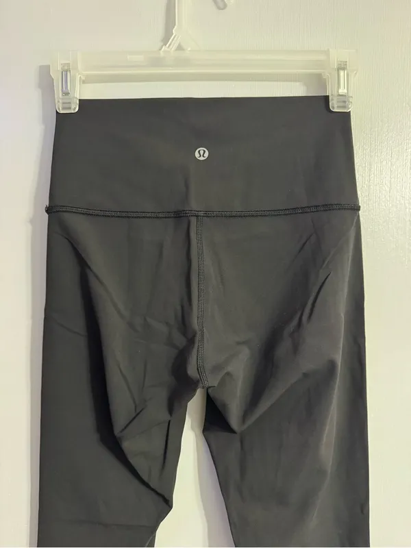 lululemon athletica Black High Waist Workout Leggings Size 4 - Image 7