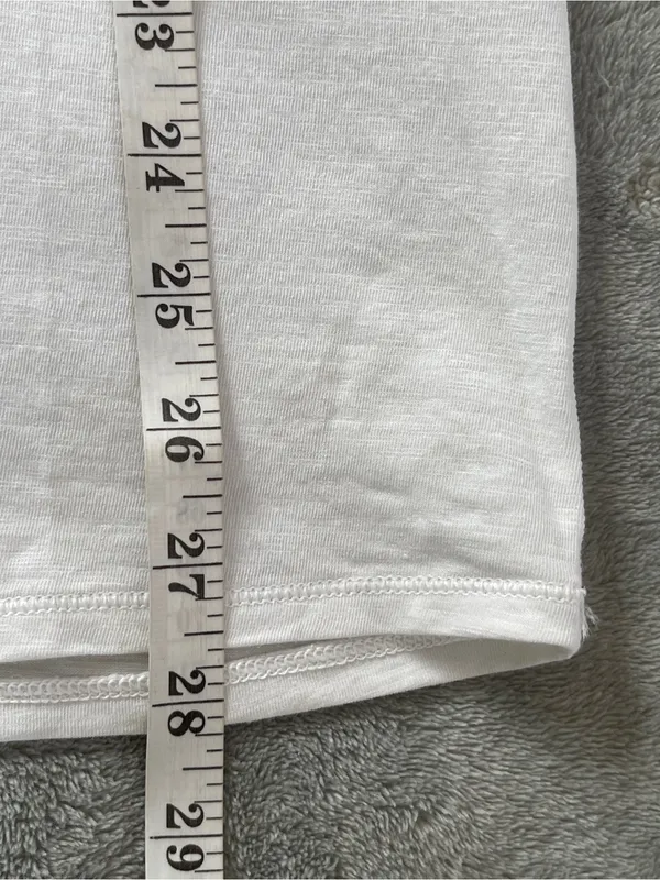 Lululemon love tee White round V-Neck T-shirt Classic Lightweight streetwear 8 - Image 7