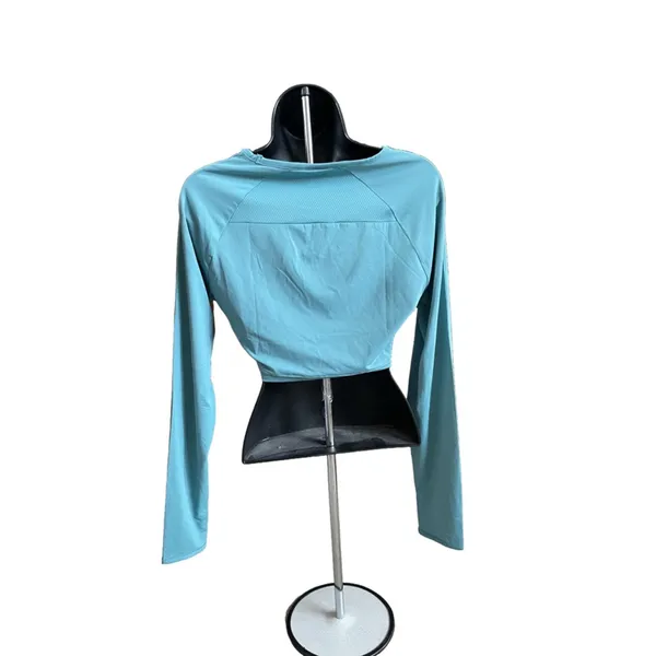 Women's Gymshark Long Sleeve Top Size S Blue - Image 3