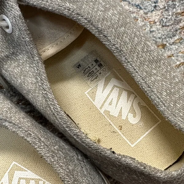 Vans Gray Women's Sneakers - Image 6