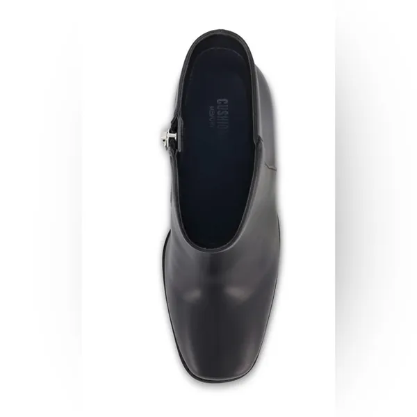 Cushionare Chic Black Heeled Ankle Boots - Image 3
