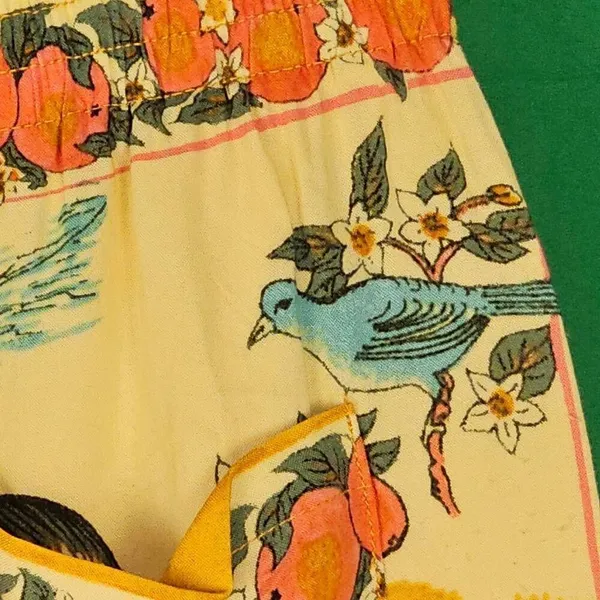 Urban Outfitters Womens Paradise Print High Waisted Longline‎ Shorts Small - Image 4