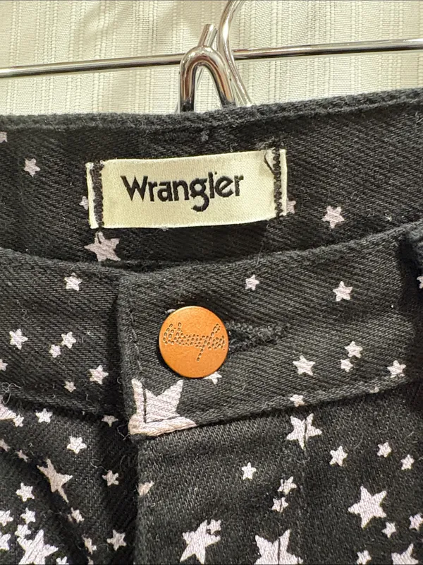 Wrangler Star Print Flare Jeans - Image 2