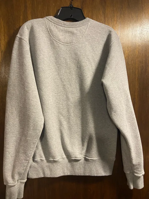 Champion Gray Crewneck Sweatshirt - Image 4