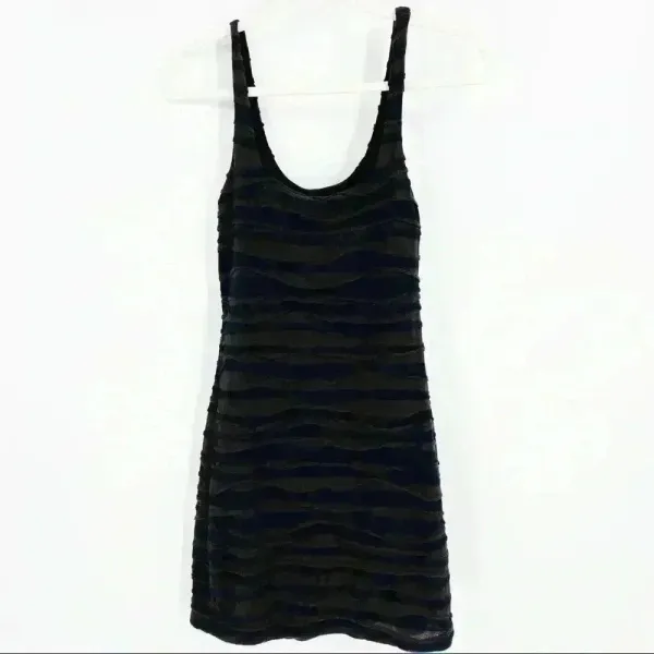 Free People Downtown‎ Date Body Con Boho Festival Stretchy Women's Dress Size XS - Image 3