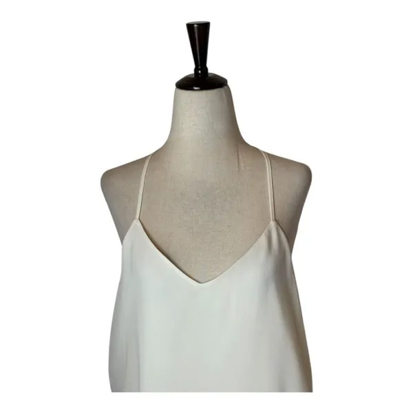Haute Hippie Caitlyn Dress Women Medium Ivory‎ Mirage Strappy Back Micro Mini - Image 5