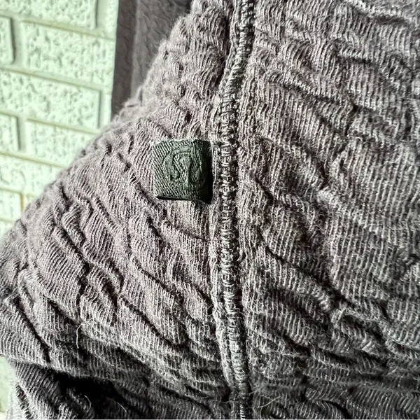 Lululemon Rippled V-Neck Pullover Black Size 10 Oversized Yoga Gym Workout Comfy - Image 10