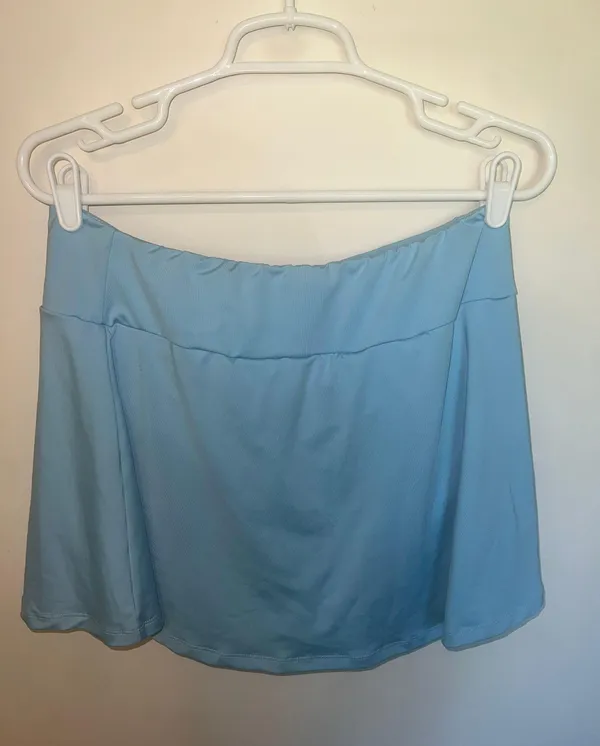 Skirt With Build In Shorts Blue Size XL - Image 3