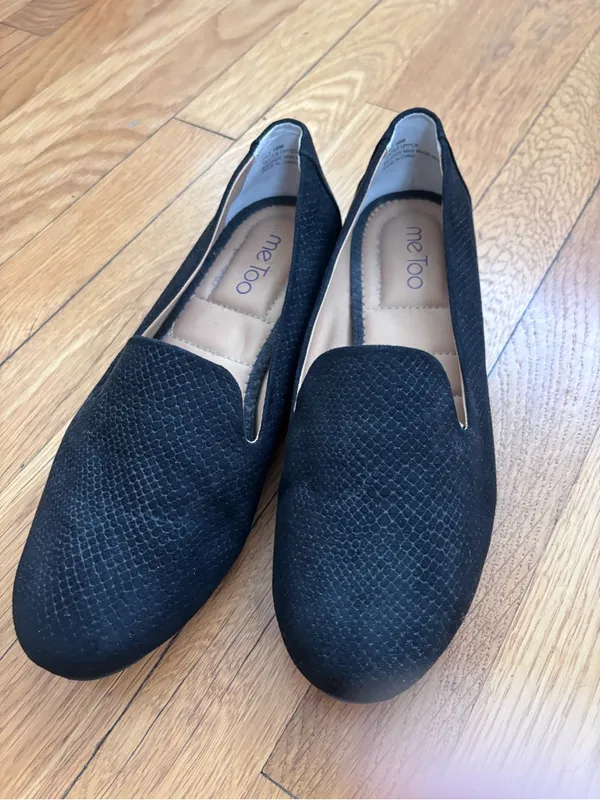 Me Too Yale Loafers Black 10 M Good Condition - Image 5