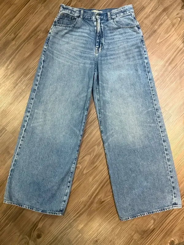 Madewell Superwide-Leg Jeans 29 Billings Wash Airy Denim $148 - Image 2