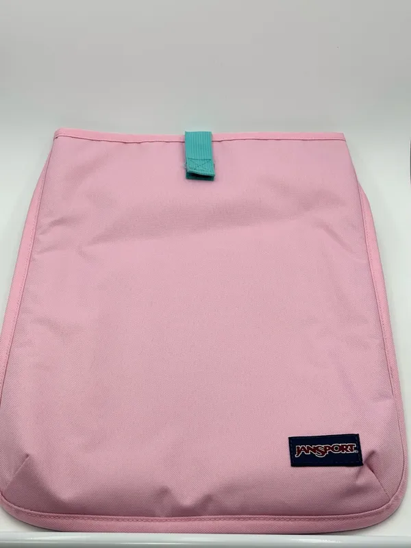 Jansport Pink Sleeve with Navy Logo‎ Patch - Image 2