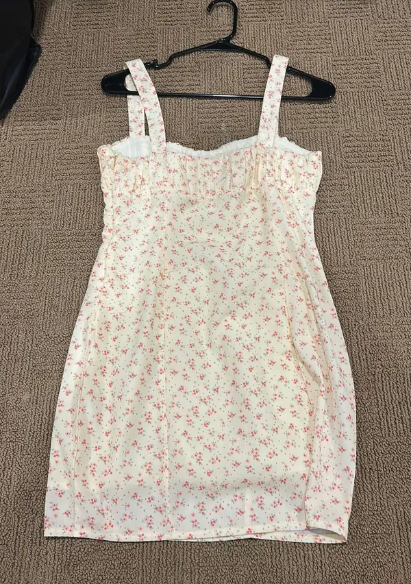 Princess Polly Women's Cream and Yellow Dress - Image 3