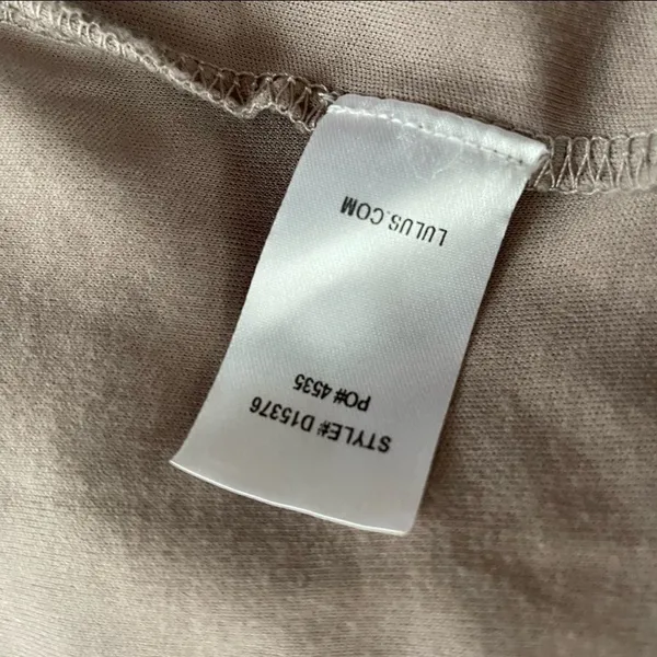 LuLu’s Air of Romance Dusty Lavendar Taupe Maxi Dress S - Image 9