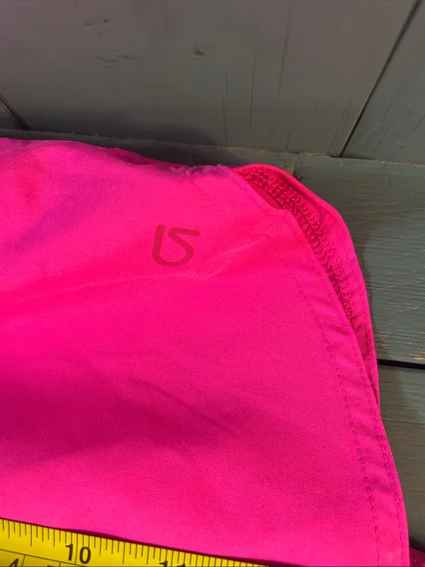GapFit Women's Size XL Hot Pink Active Running Shorts w/Built In Underwear - Image 6
