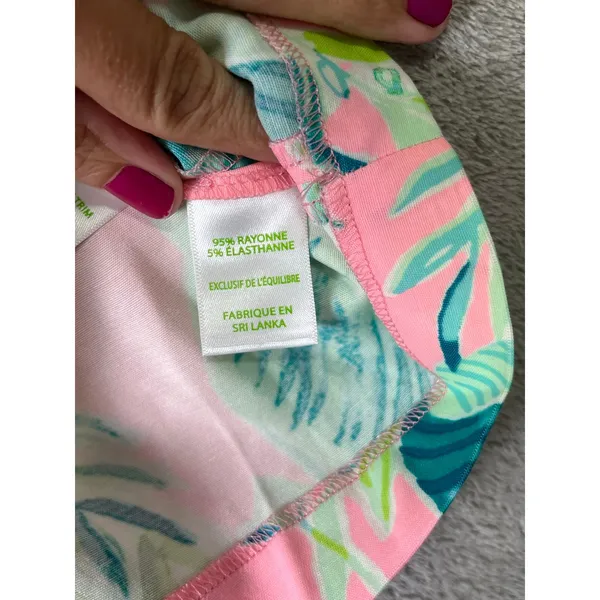 Lilly Pulitzer Faye Skort Chimpoiserie Coral Reef Tint Golf Tennis Size 6 New - Image 12