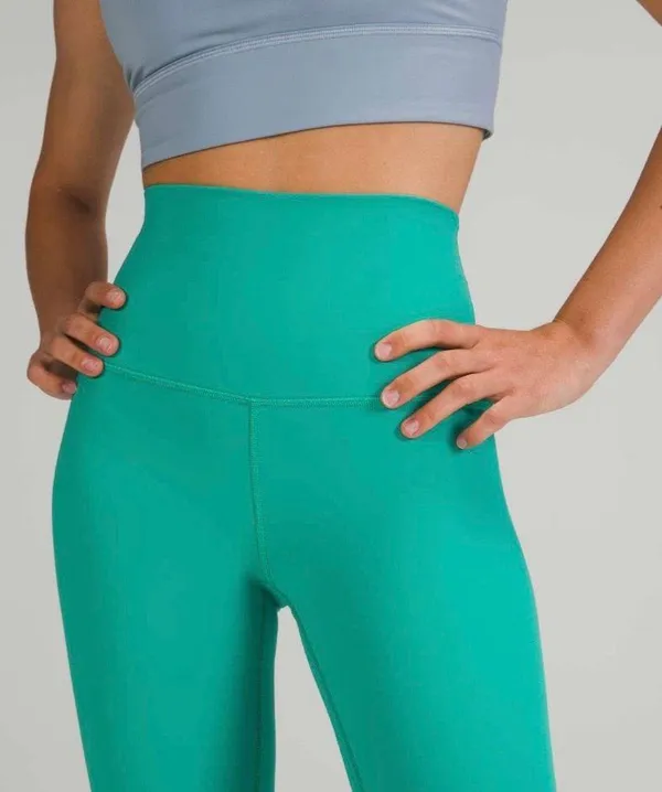 Lululemon Wunder Under Super-High-Rise Tight 28" *Luxtreme Maldives Green 4 - Image 7
