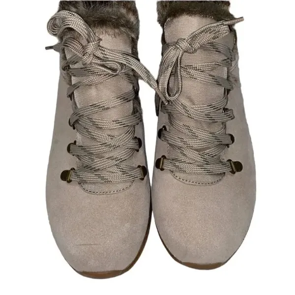 Baretrap Dreams Light Beige Leather Wedge Bootie(10M) - Image 2