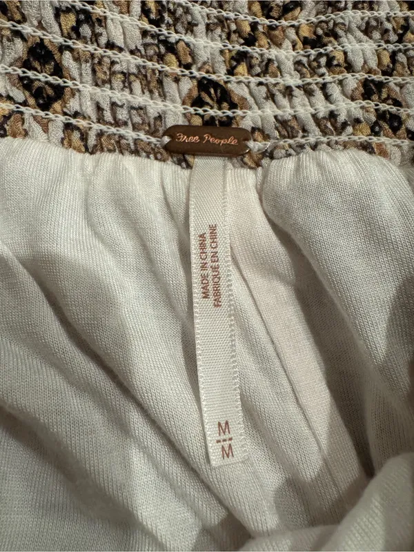 Free People Culottes | Ivory Combo Flowy Pants - Image 8