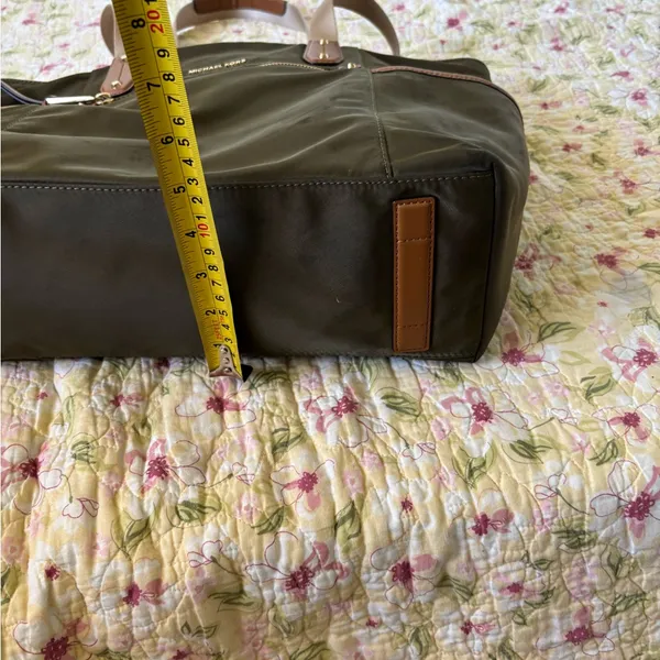 Michael Kors Olive and Tan Men's Backpack  #018 - Image 3