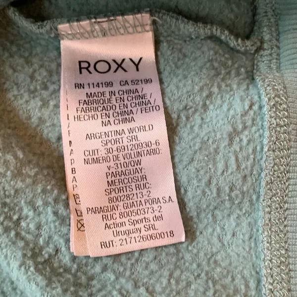Roxy Sea Green Hoodie - Image 5