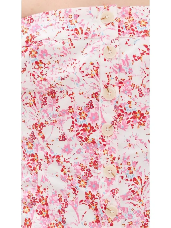 Free People Tomas Mini Dress NWT Pink Confetti Combo XL - Image 3