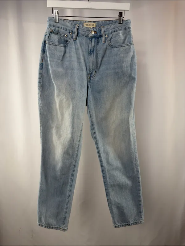 Madewell The Curvy Perfect Vintage‎ Jean in Blue Size 28 - Image 4