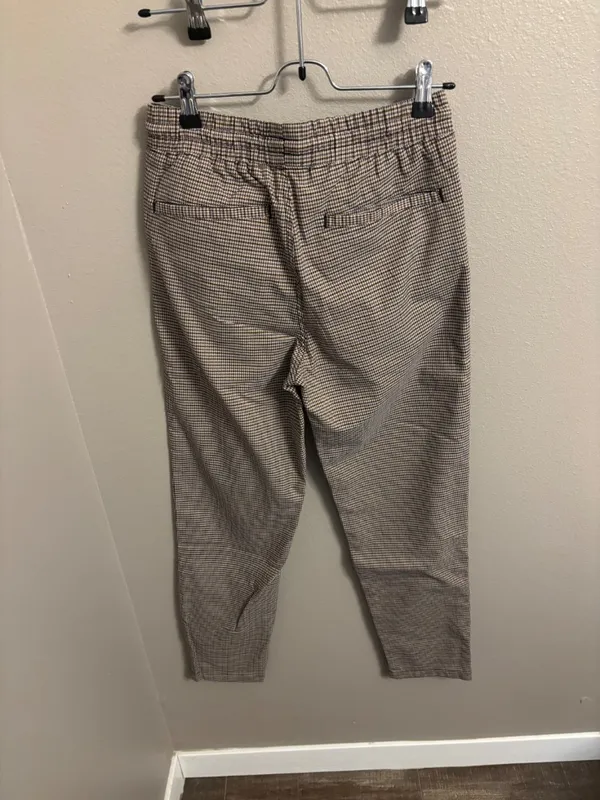 Original Use Jogger Style Houndstooth Pants - Image 2