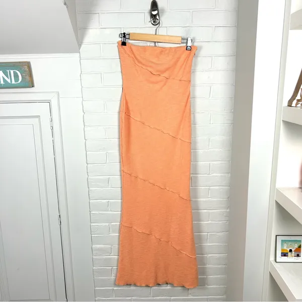 Princess Polly Oscar Midi Dress in Orange Size 8 - Image 3