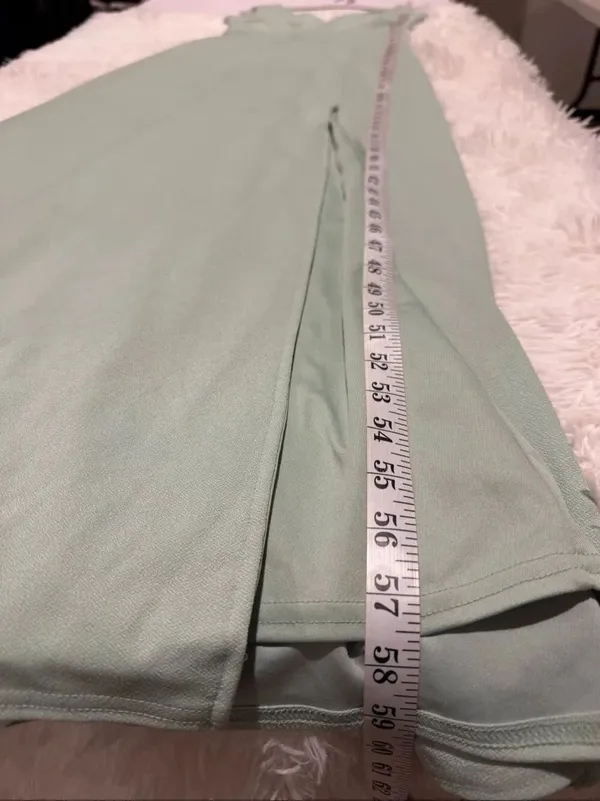 NEW Birdy Grey Shamin Maxi Bridesmaid Dress in Sage Green Medium - Image 7