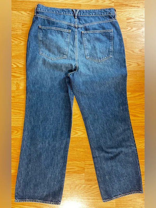 Veronica Beard 100% Cotton Woman’s Straight-Leg Indigo Jeans Size 32 - Image 2