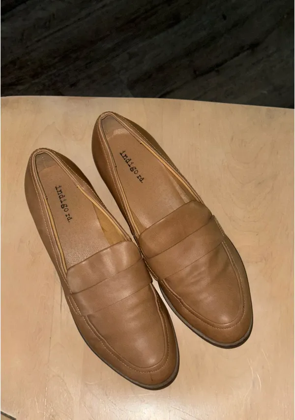 Indigo rd. Tan Leather Slip OnShoe - Image 2