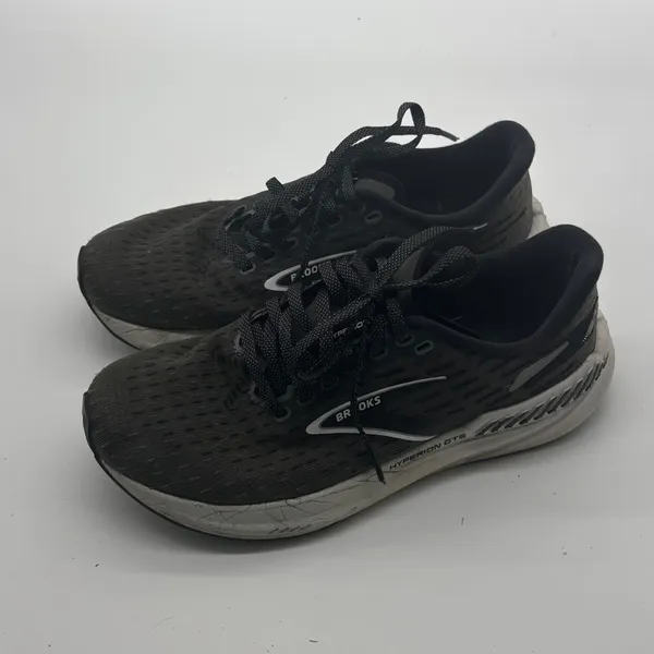 Brooks Hyperion GTS Black White Running Shoes Womens 6.5 - Image 9