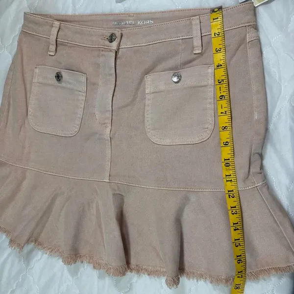 Michael-kors Women's Tan and Pink Skirt - Image 3