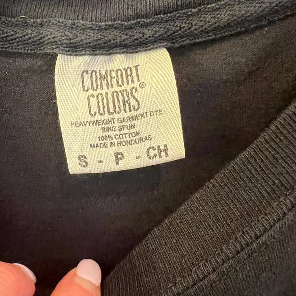 Comfort Colors The Concourse Project Black Graphic T-Shirt size small women’s - Image 3